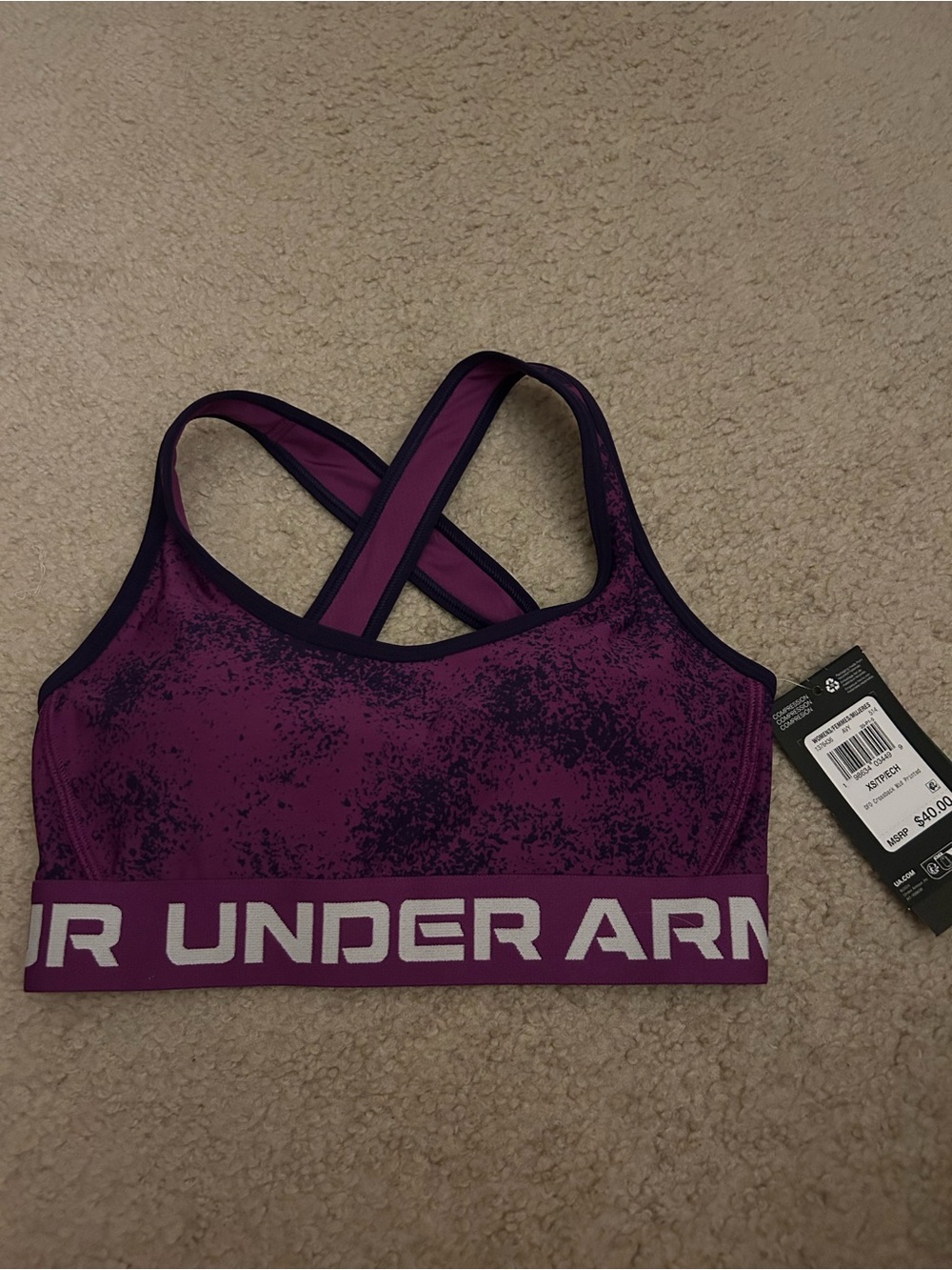 Under Armour Crossback Sports Bra